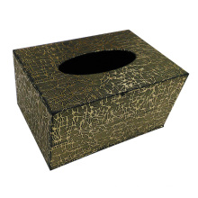 Модная кожаная коробка для ткани / офис / комната